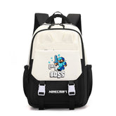 Minecraft Waterproof Backpacks Kids School Bags Teenagers Backpack